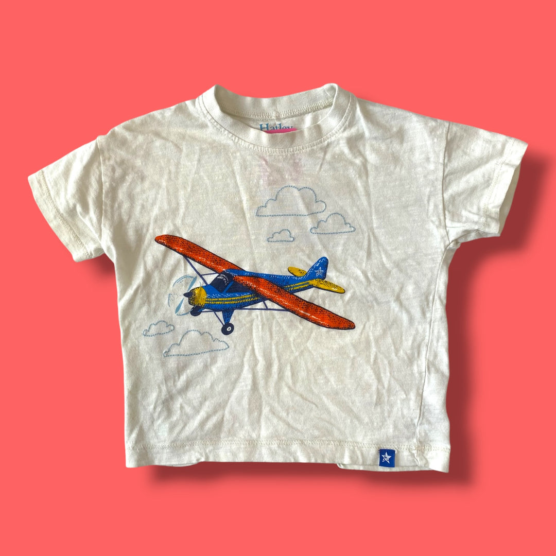 Blue Hatlet Shirt, 2Y