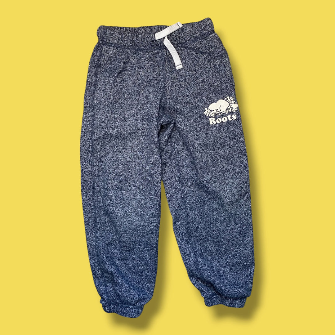 blue roots joggers, 6y