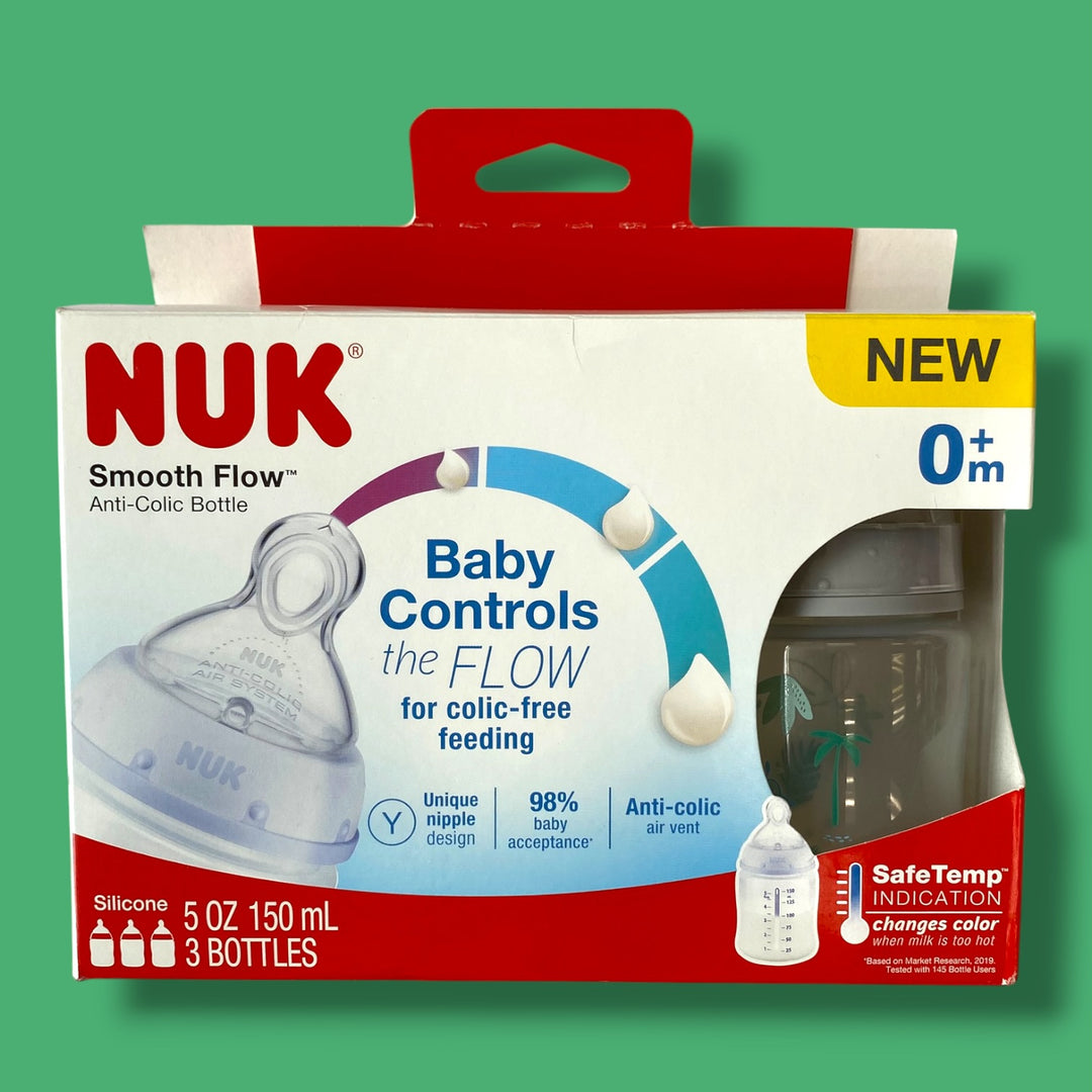 Nuk nib smooth flow bottles