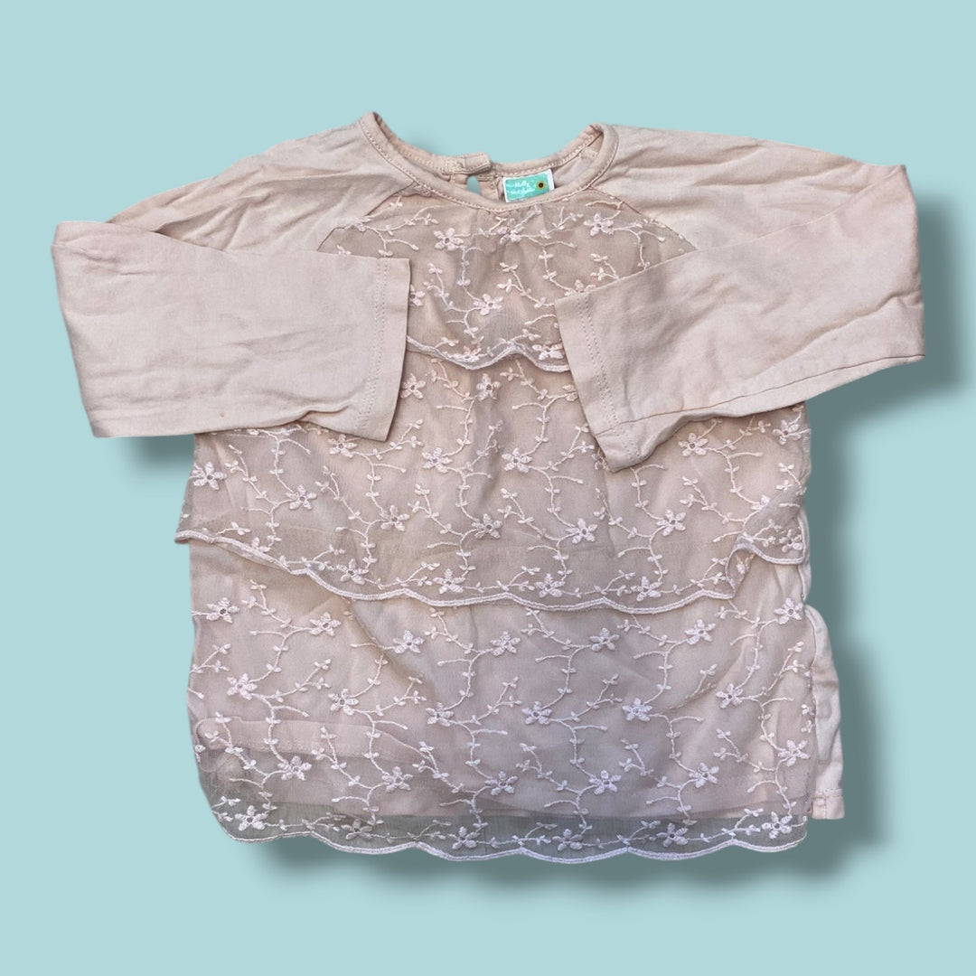 pink h&amp;m long sleeve, 2y