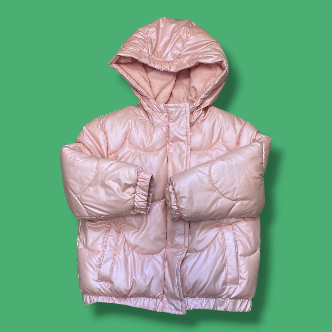 pink george puffer, 3y