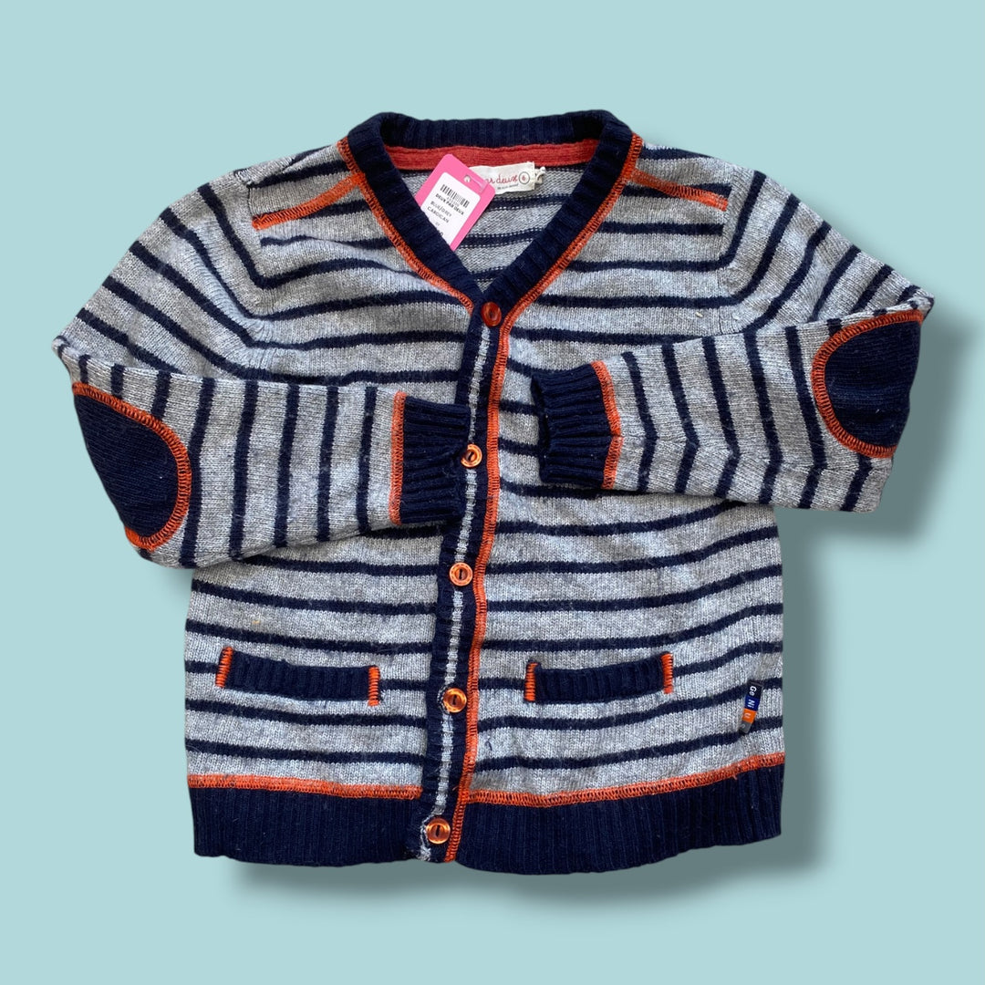 Blue/Grey Deux par Deux Cargican, 6Y