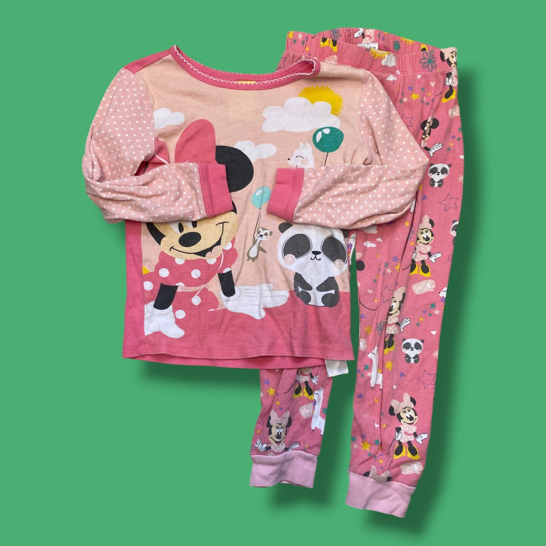 Pink Disney 2 peice, 6Y