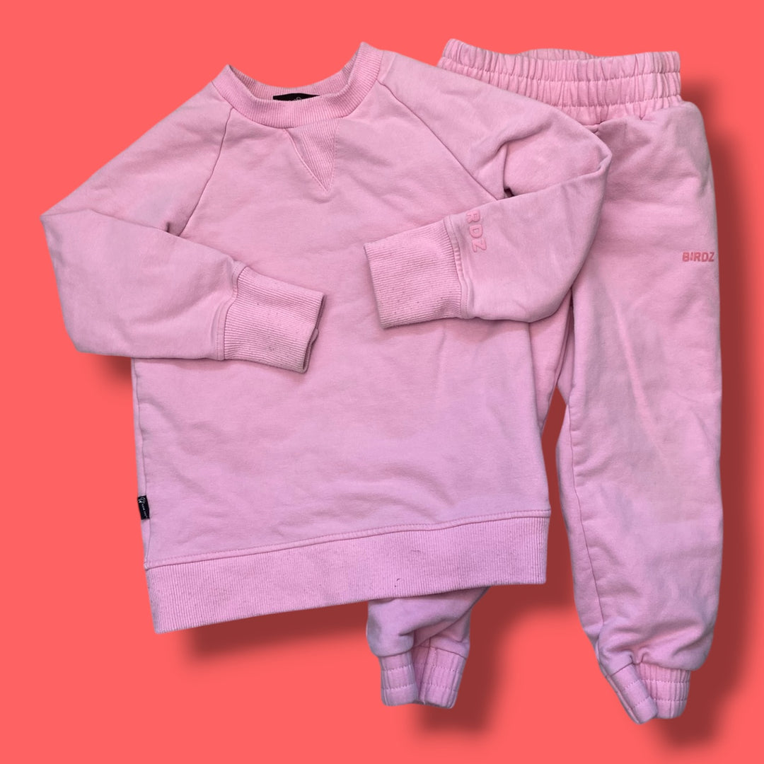 Pink Birdz As is for marks on Knee, 4-5Y