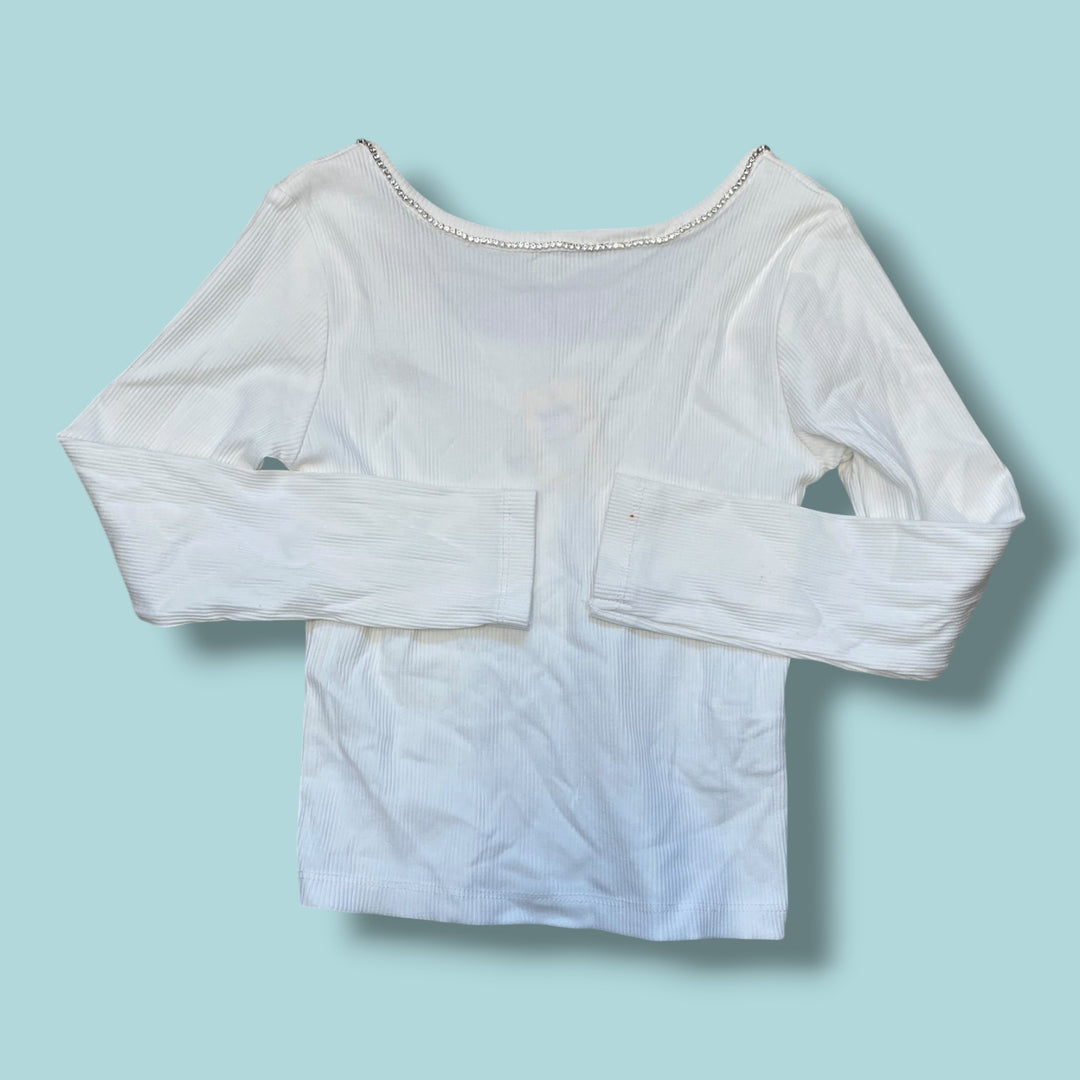 White Zara Long, 6-7Y