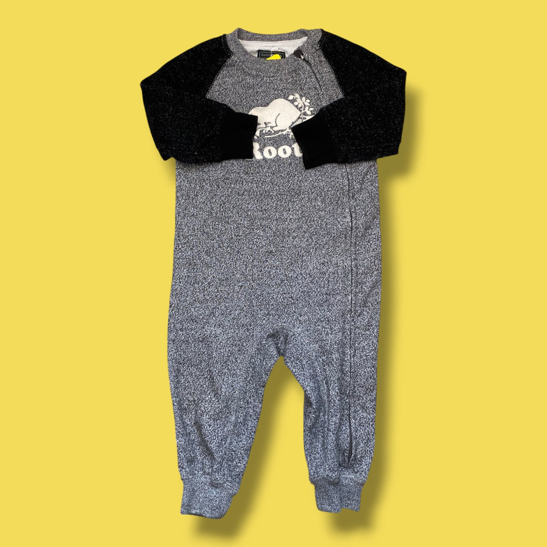 Grey Roots Romper, 12-18m