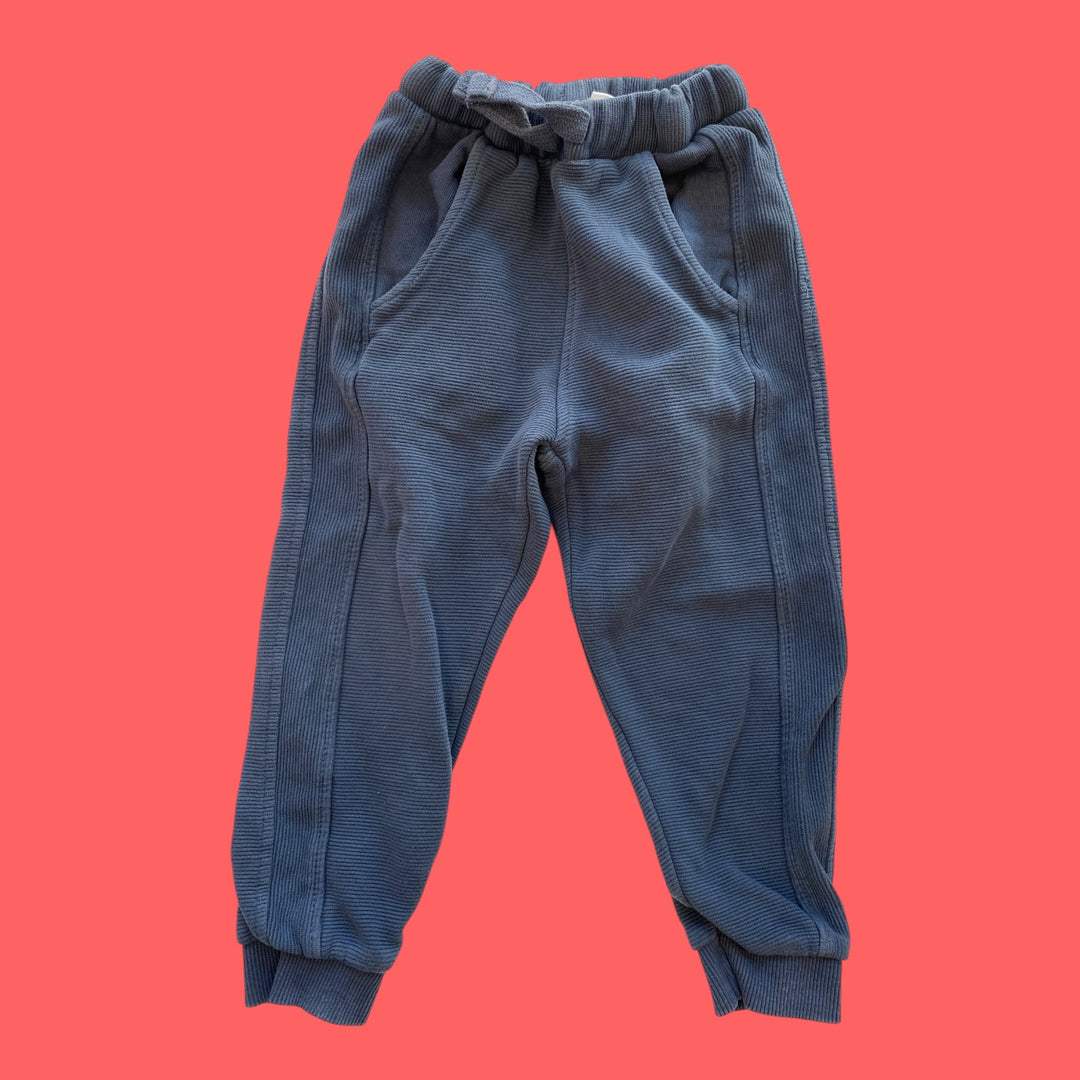 Blue Zara Joggers, 3/4y