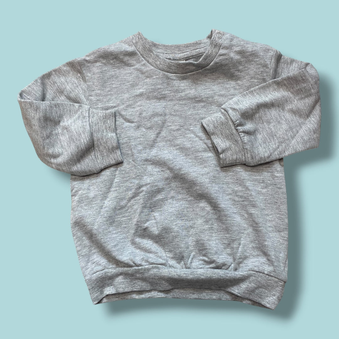 Grey H&amp;M Sweater, 9-12m