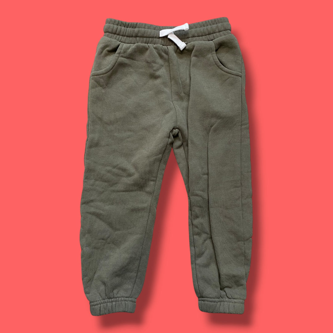 Green Little Bipsy Joggers, 4-5Y