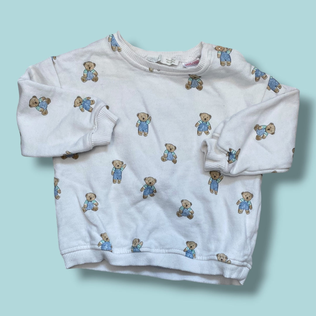 Cream Zara Sweater, 6-9m