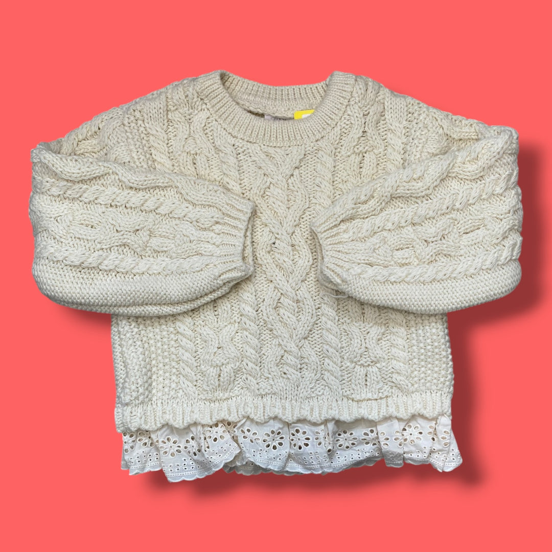 Cream Zara NWT, 6Y