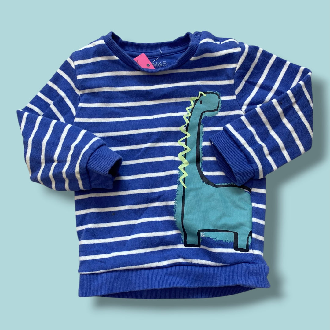 Blue M&amp;S Sweater, 9-12m