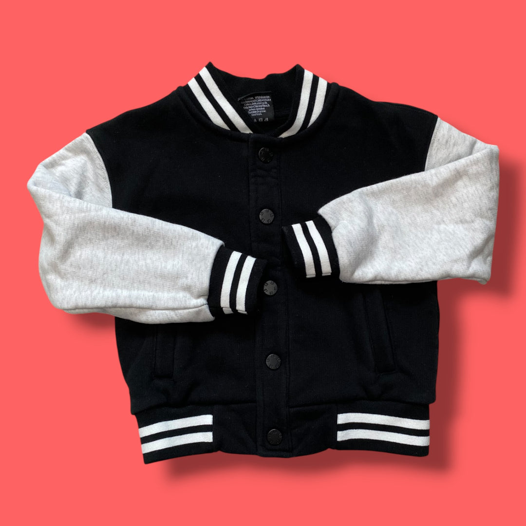 Black Little Bipsy Sweater, 3-4Y