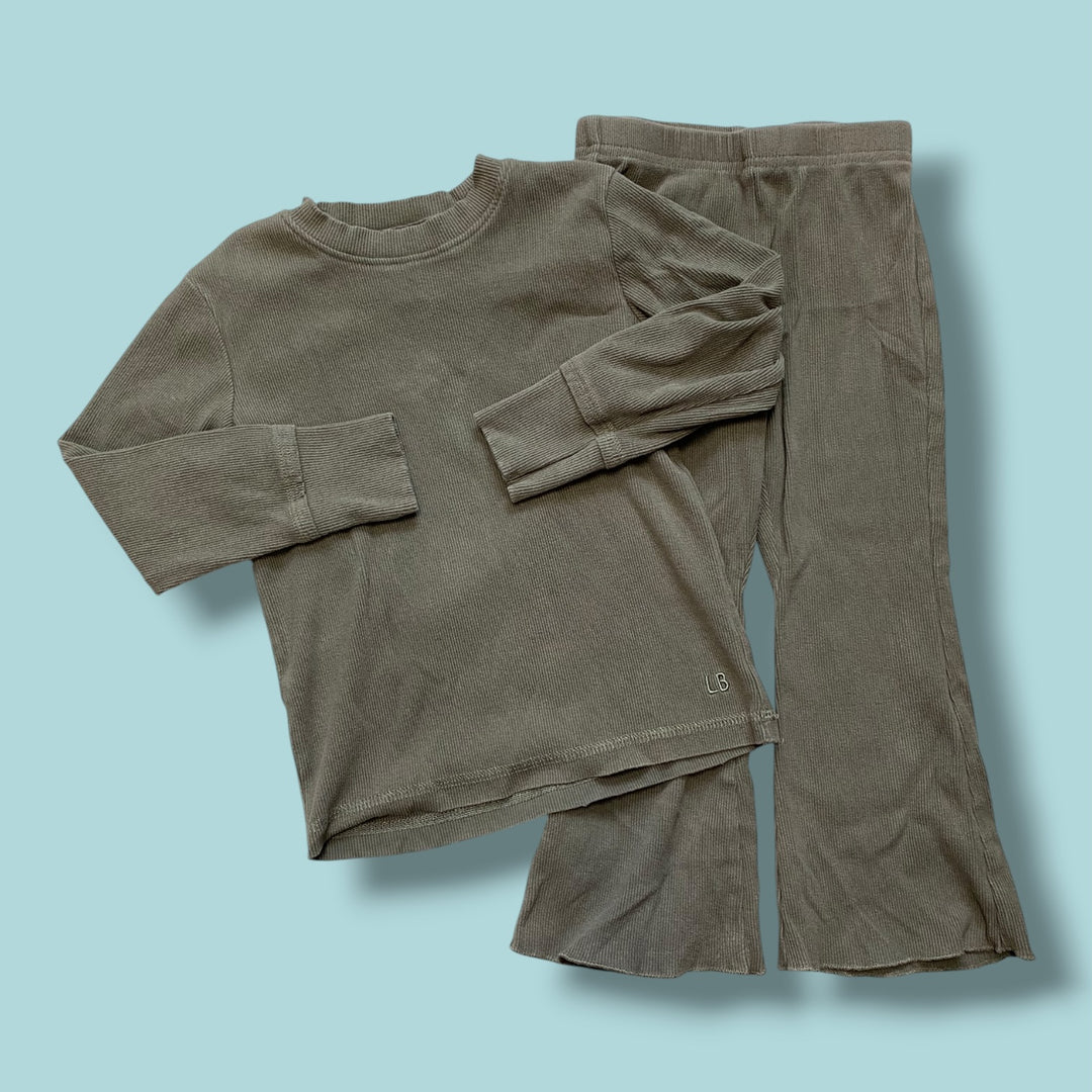 Green Little Bipsy Set of 2 , 2-3Y