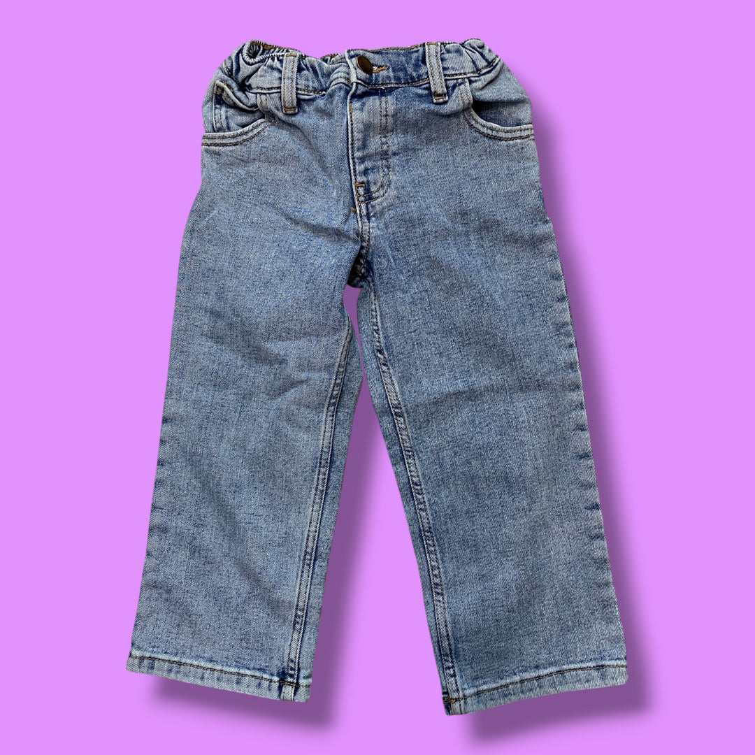 Blue Little Bipsy Denim, 4-5Y
