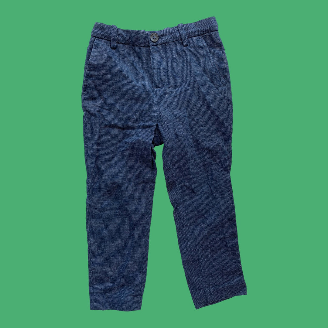 Blue h&amp;m pants, 4Y