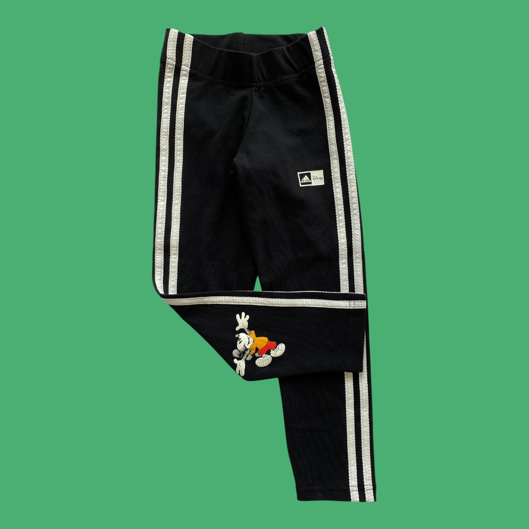 Black Adidas Mickey, 5/6y