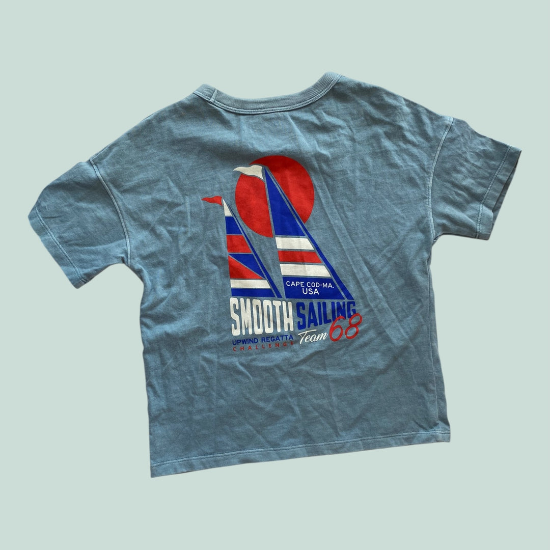 Blue cat&amp;jack t-shirt, 4/5y