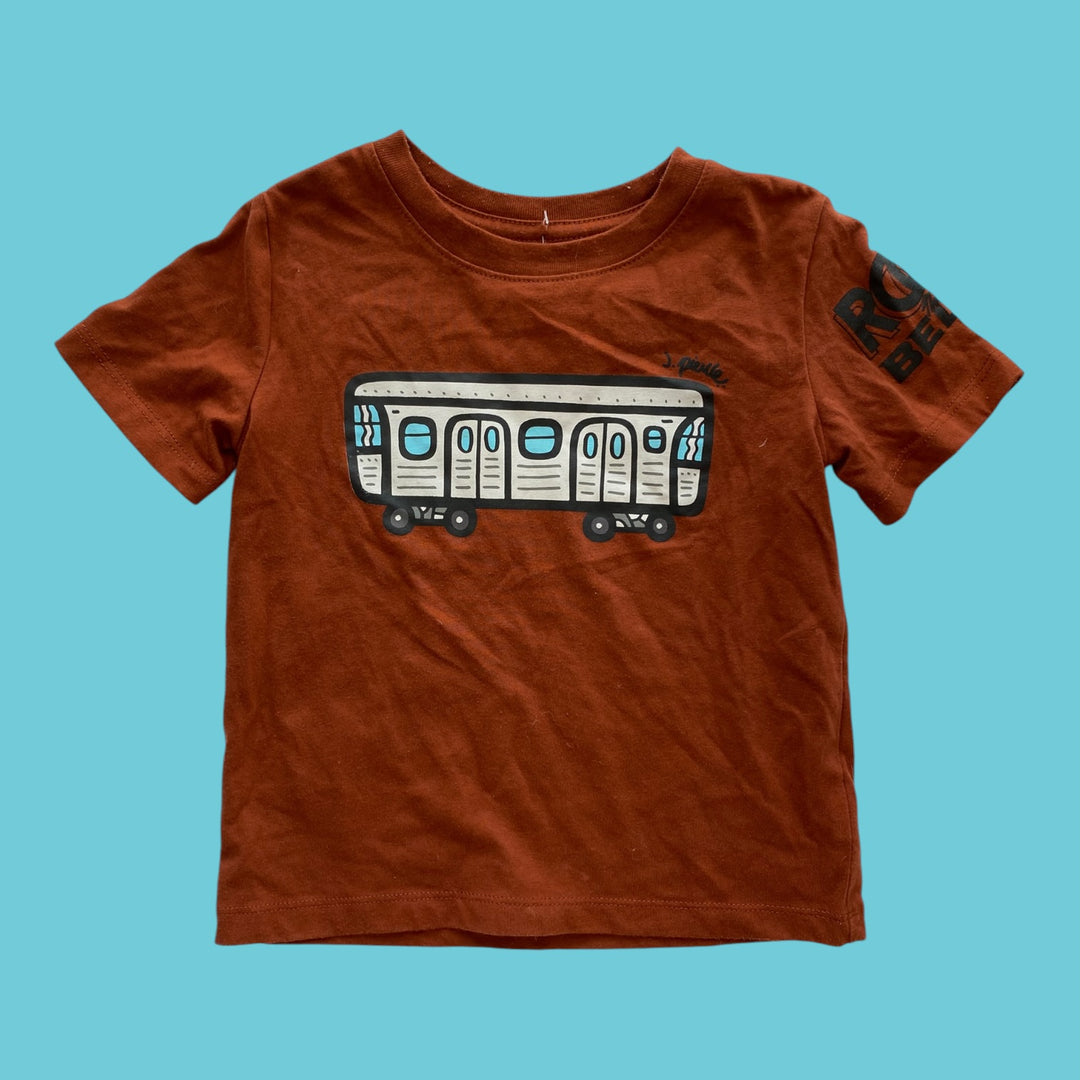 brown Gap t-shirt, 4y