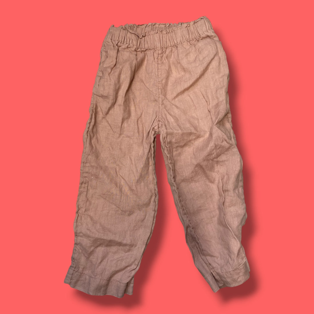 Blush H&amp;M pants, 3y
