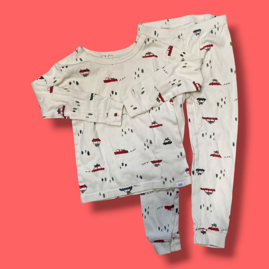 White Gap 2 piece, 4T