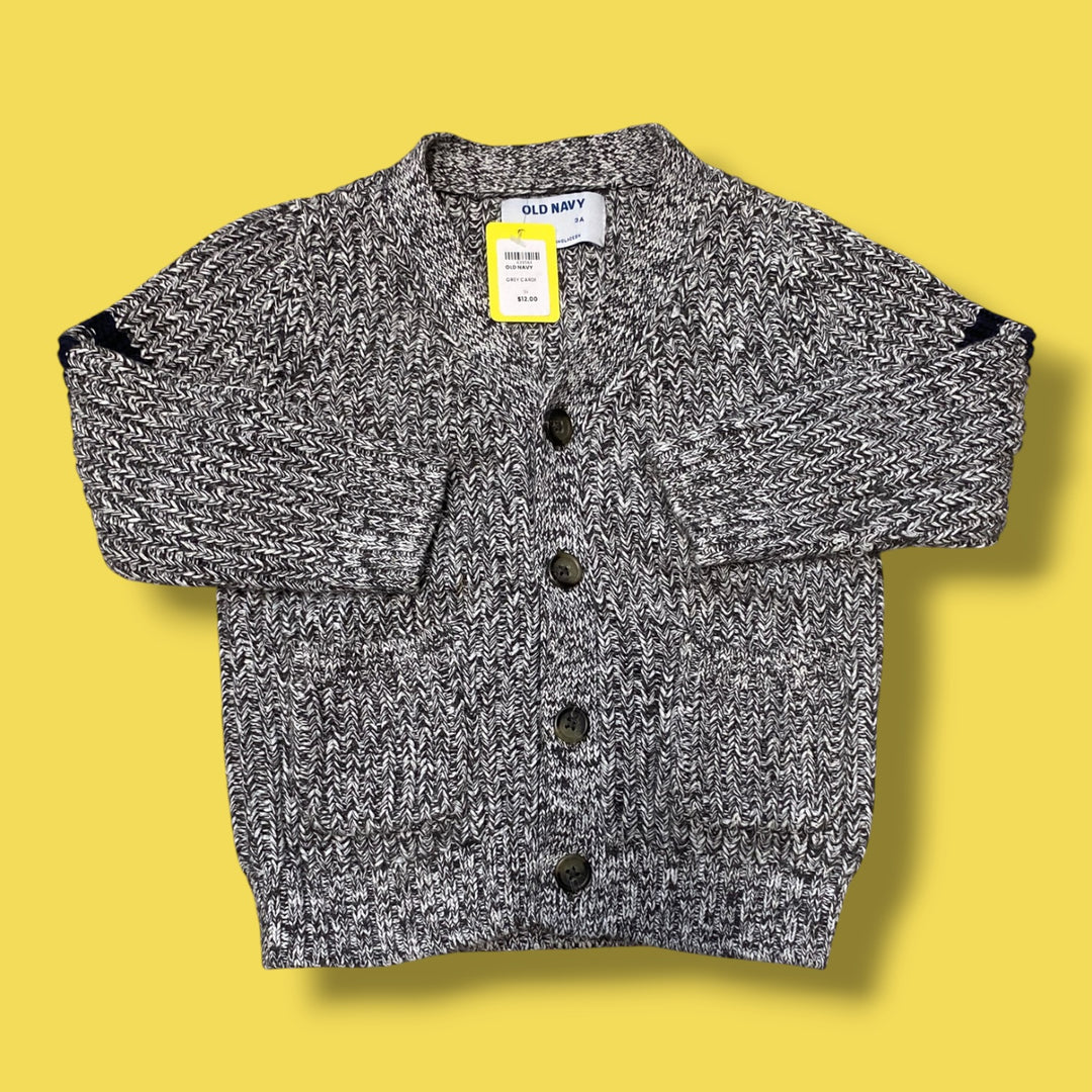 Grey Old Navy Cardi, 3Y