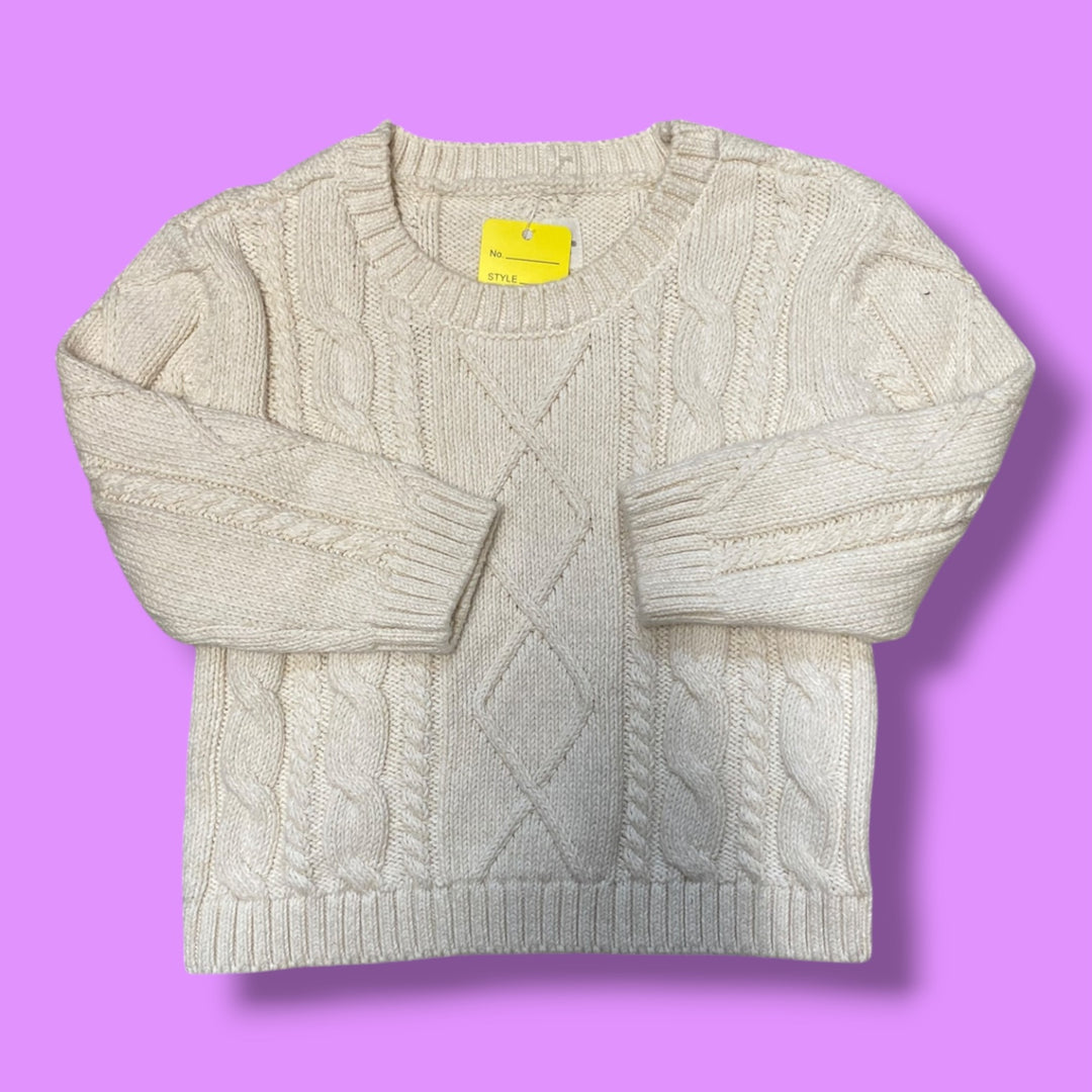 Tan Little planet Sweater, 12m