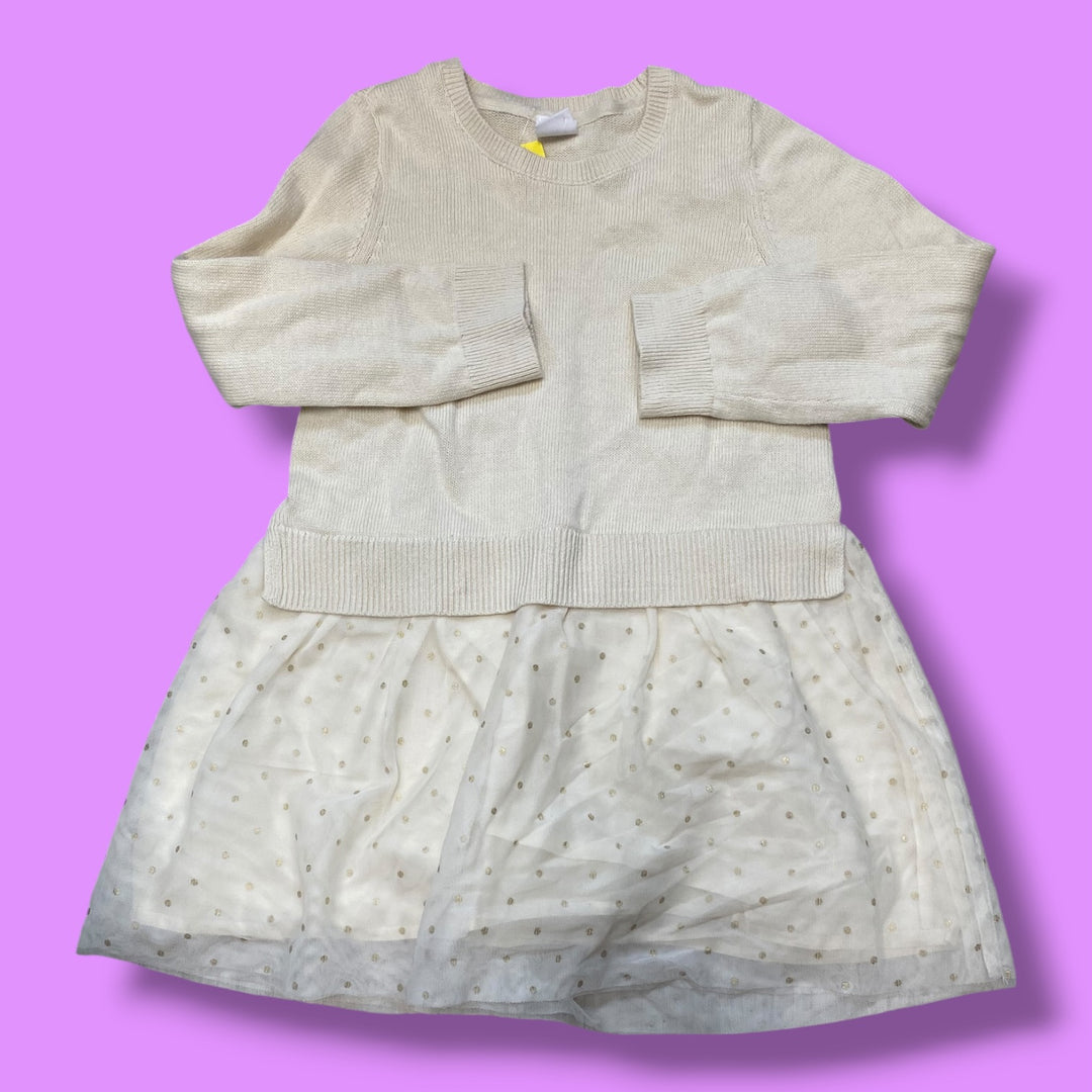 Tan Gap Dress, 5Y