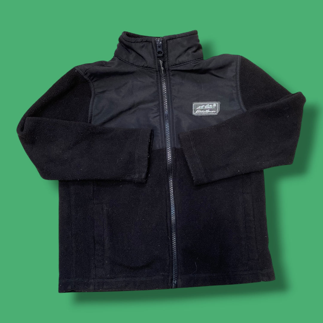 black eddie bauer zip up, 6Y