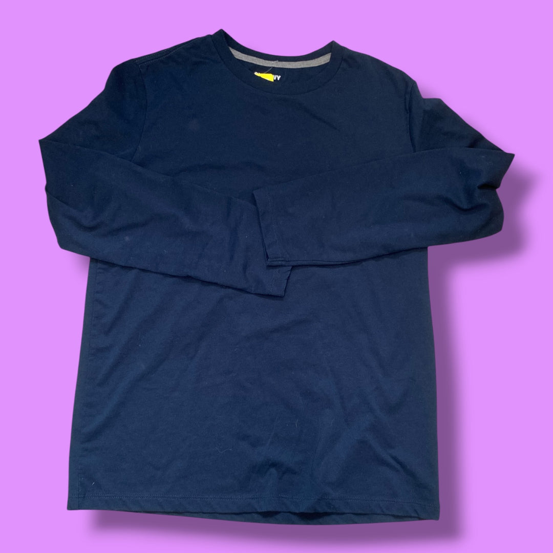 navy old navy long sleeve, 14-16y