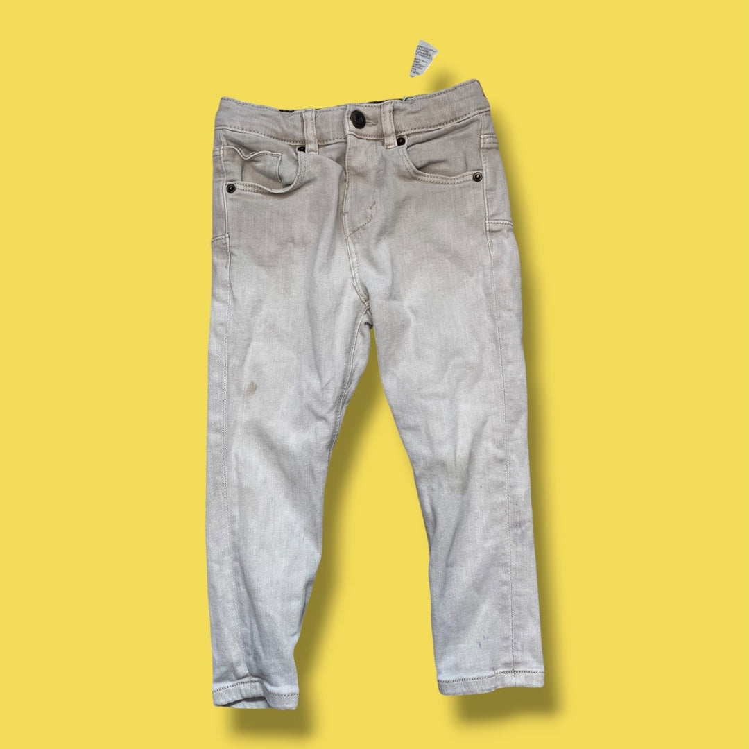 grey zara denim, 2/3y