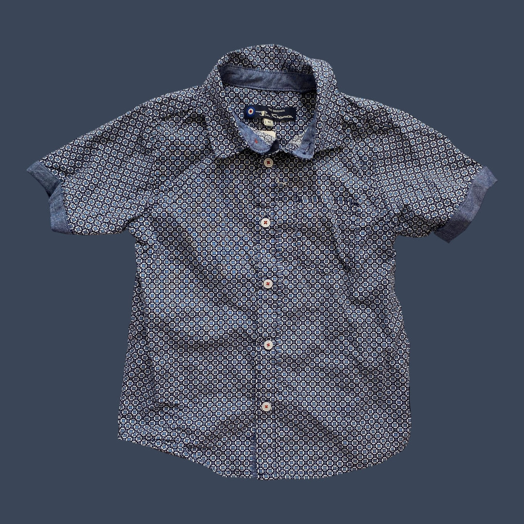 Blue Ben Sherman button up, 4Y