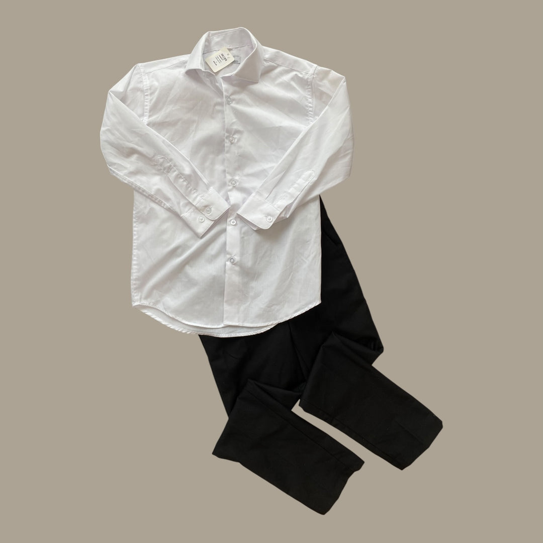 grey ferrecci dress pants&amp;top, 8Y