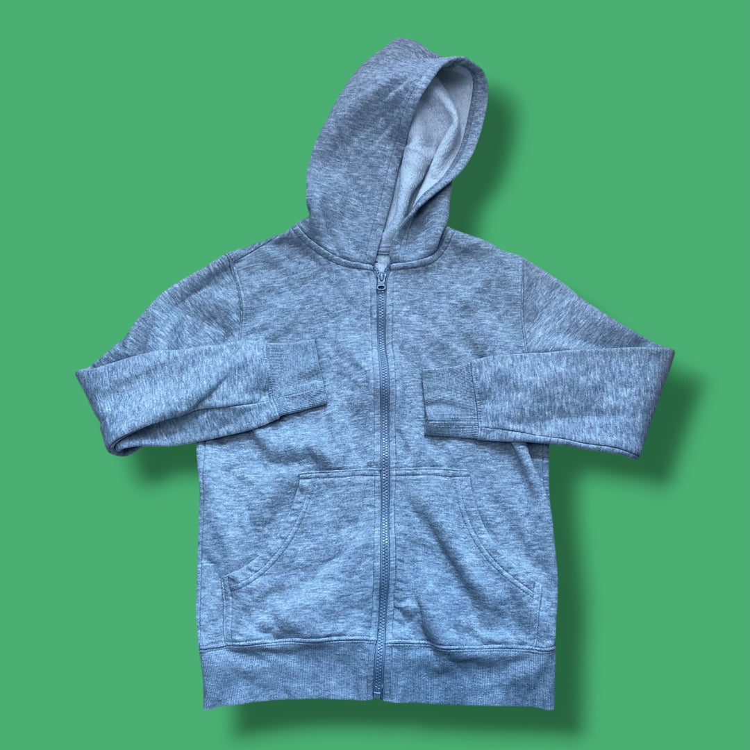 grey george hoodie, 10-12y