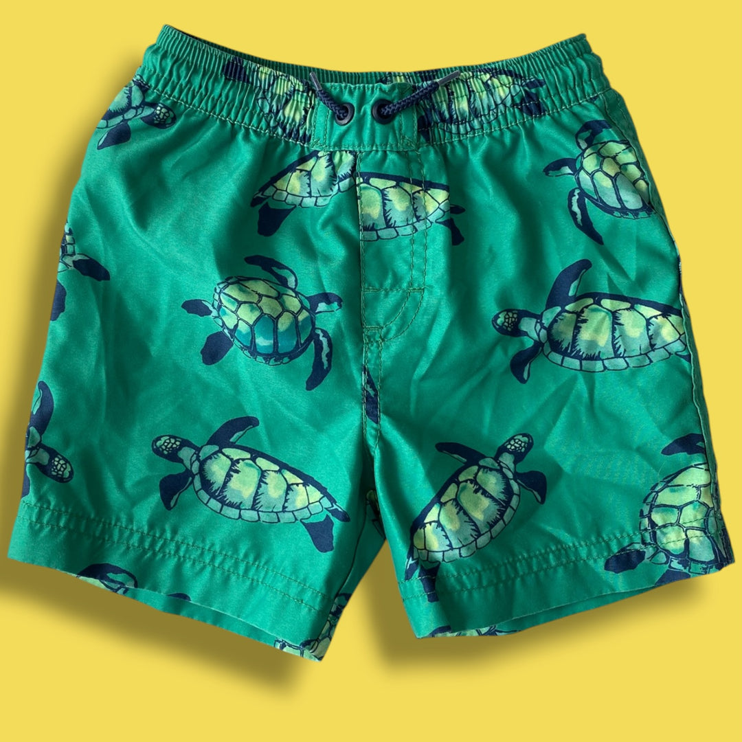green tea swim trunks, 2y