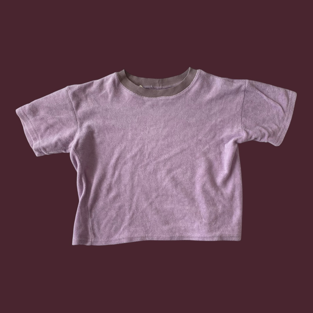 purple Little Yogi t-shirt, 5/7y
