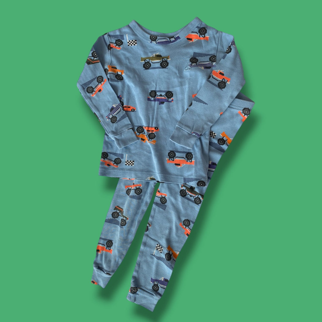 blue gap 2 piece pjs, 3y