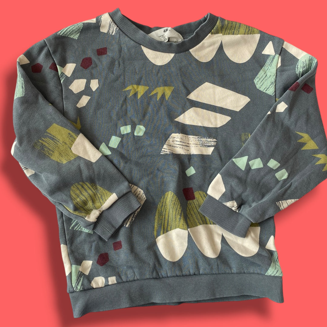 grey h&amp;m sweatshirt, 5y