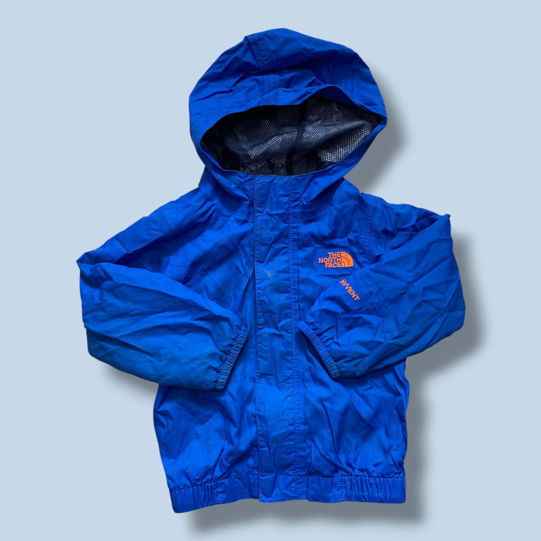 Blue The North Face light jacket *faint marks*, 18-24m