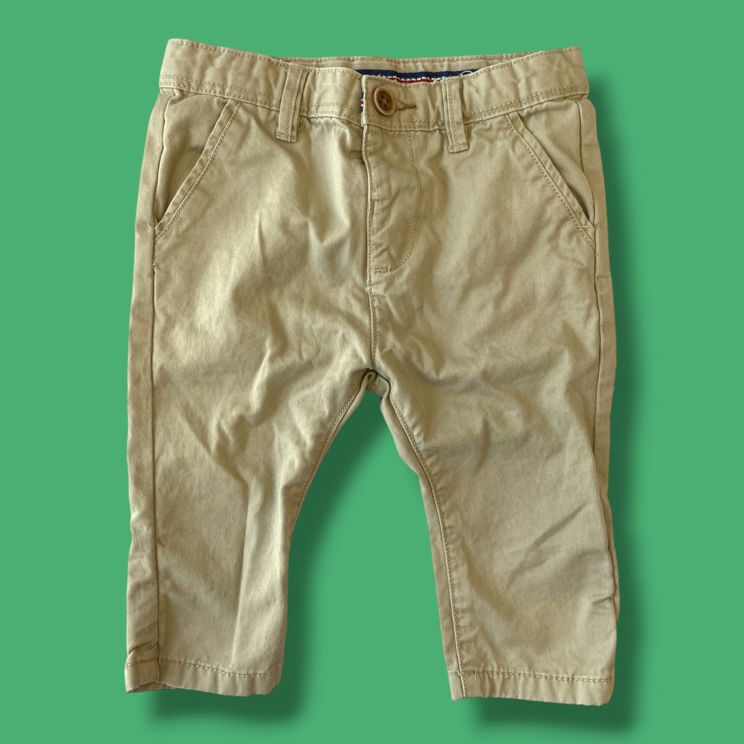 beige zara dress pant, 3-6m