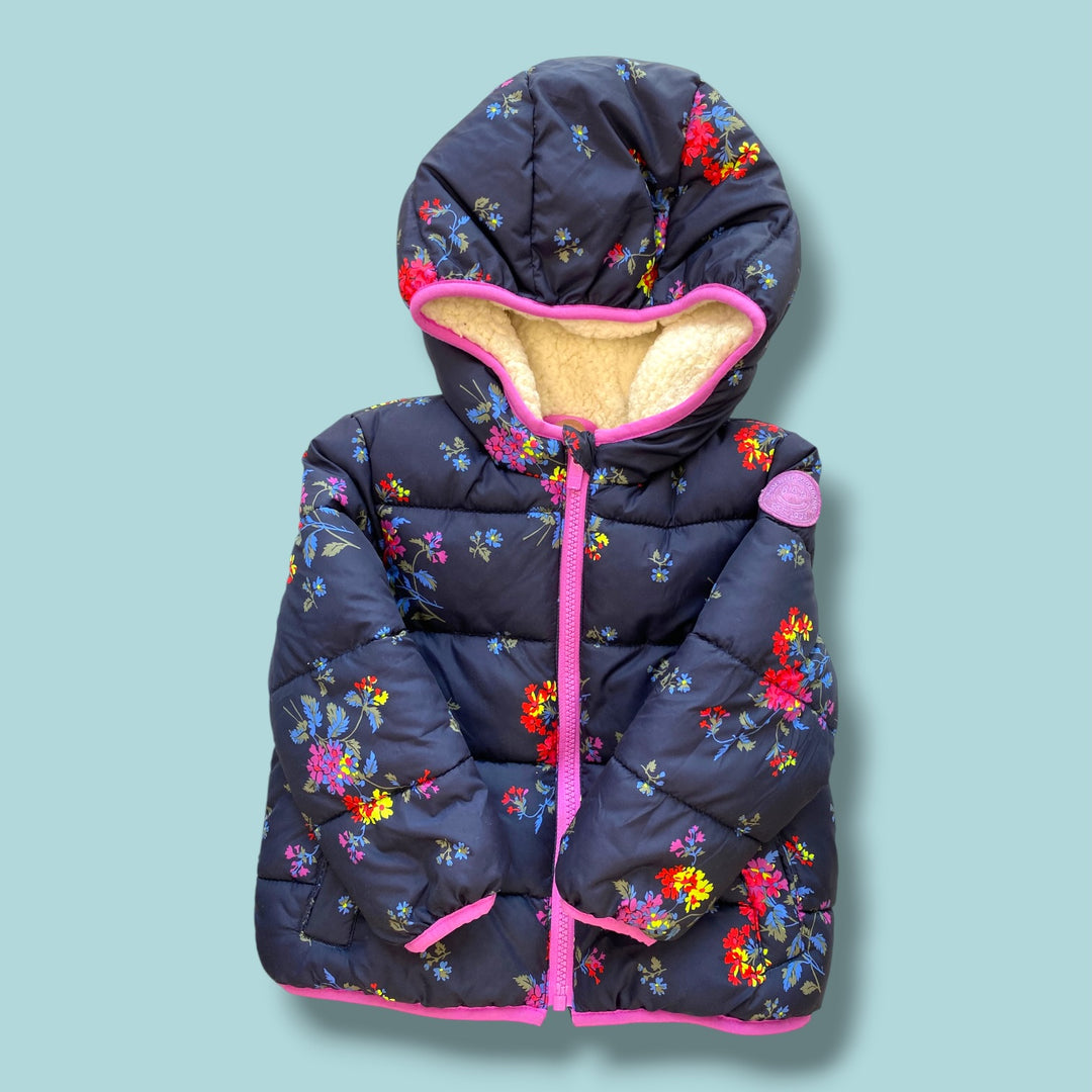 purple Gap puffer jacket, 2y