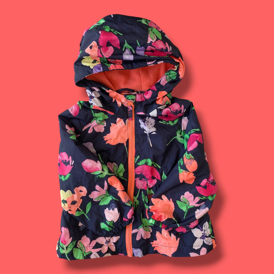 blue george light jacket, 2y