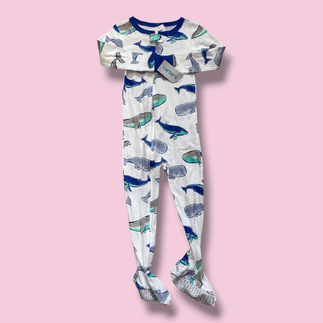 white Carters whale sleeper, 3Y