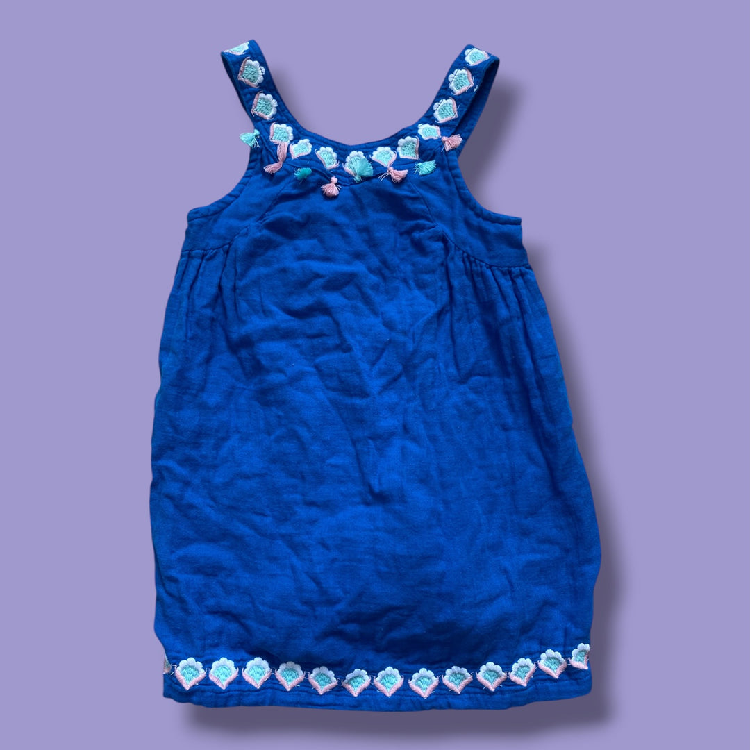 Blue Hatley tank dress, 4Y