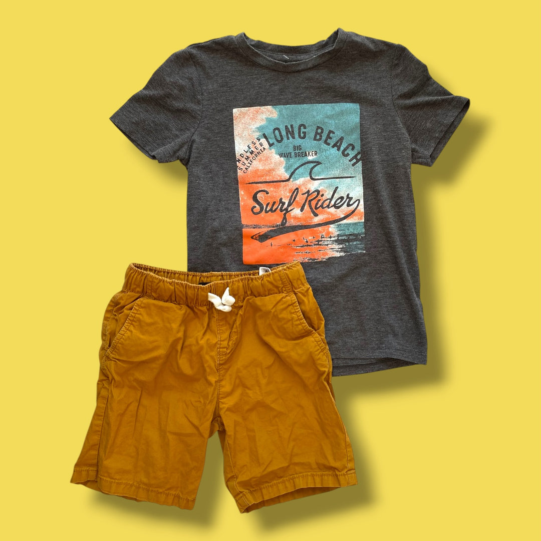 tag 2 piece set, 4y