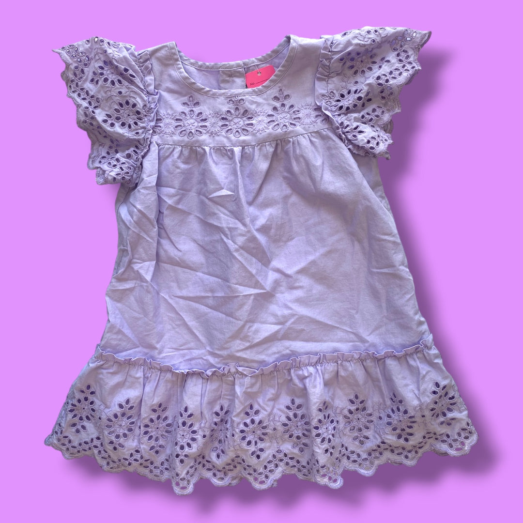 purple gap dress&amp;bloomers, 12-18m
