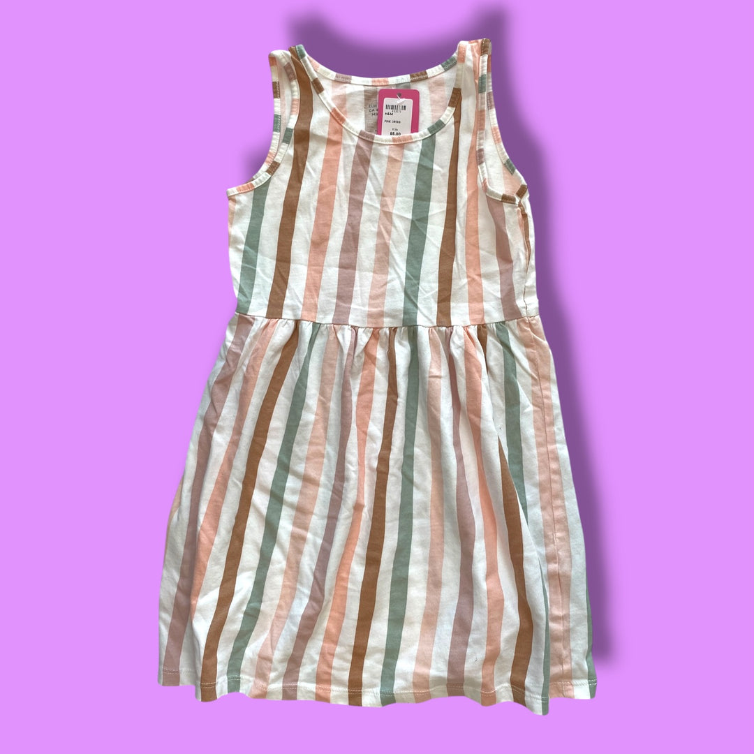 pink H&amp;M dress, 5/6y