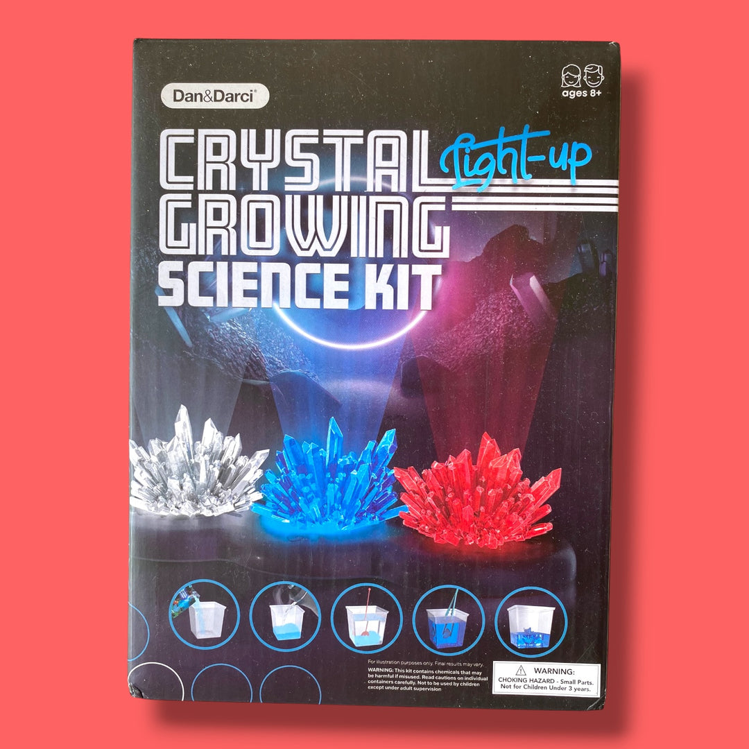 crystal growing science kit