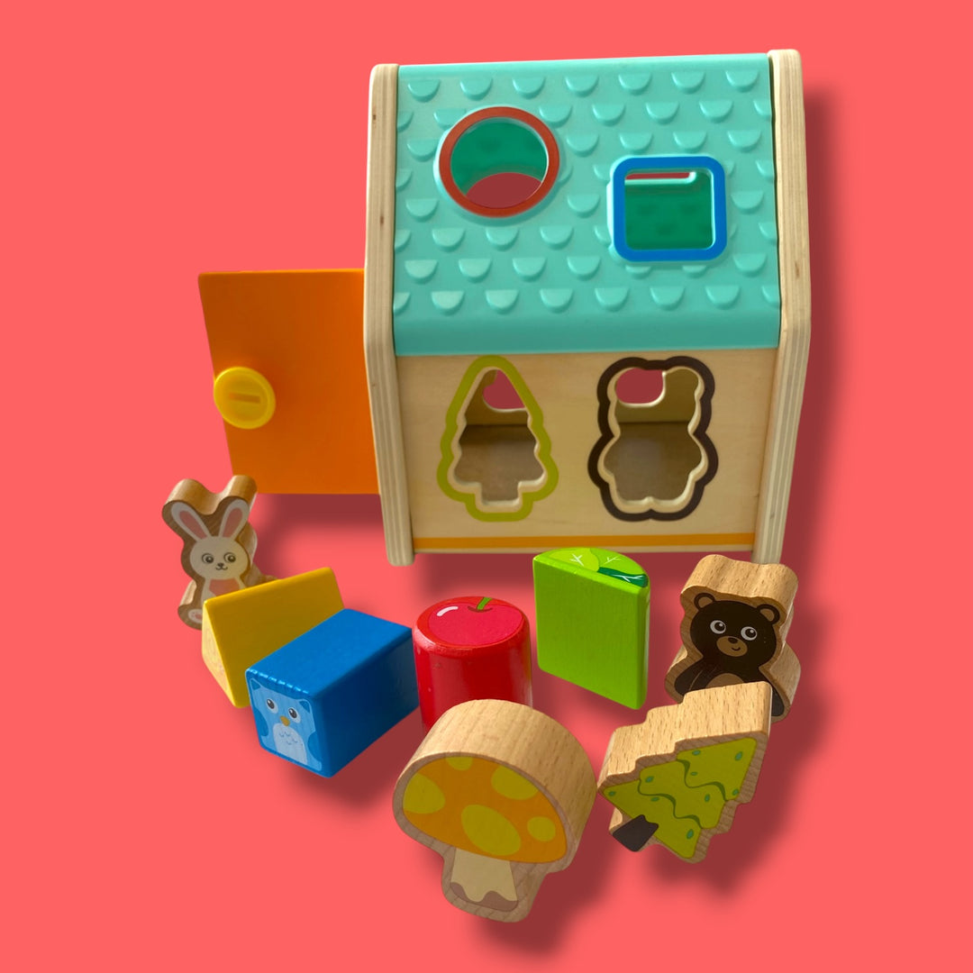 Hape Critter House shape sorter