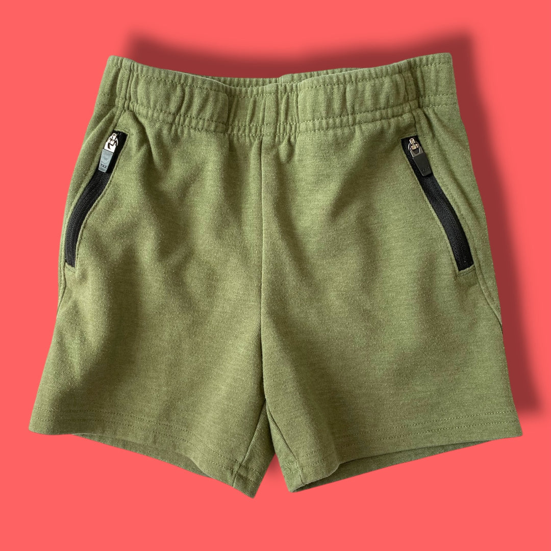 green Joe Fresh active shorts, 3Y